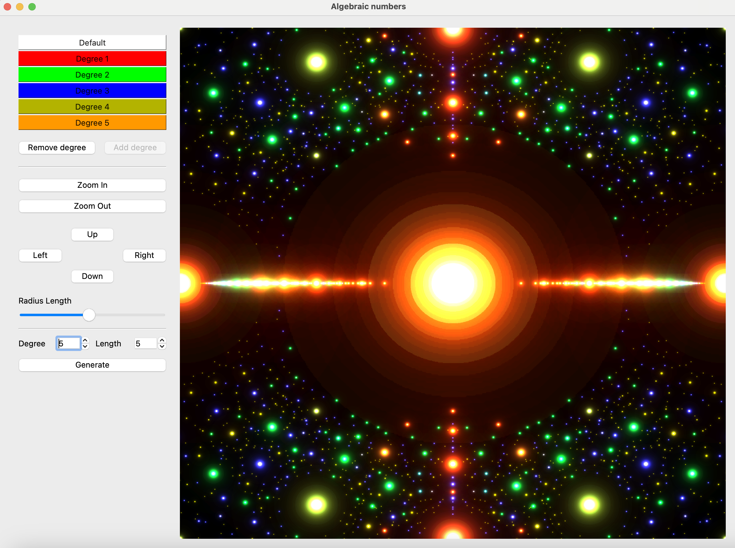 The desktop application